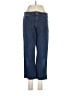 Eileen Fisher Chevron-herringbone Blue Jeans Size M - photo 1