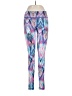 Zella Print Blue Active Pants Size M - photo 1