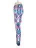 Zella Print Blue Active Pants Size M - photo 5