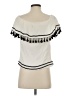 Assorted Brands Ivory Short Sleeve Blouse Size S - photo 2