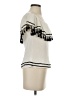 Assorted Brands Ivory Short Sleeve Blouse Size S - photo 4