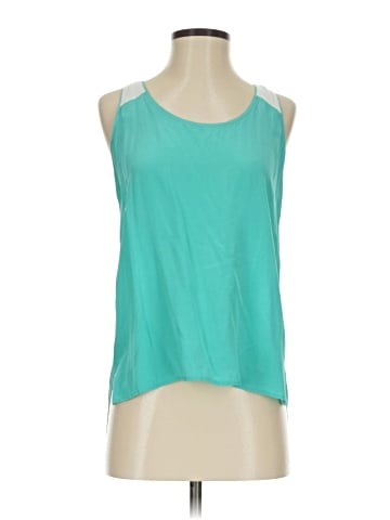Trouve Sleeveless Silk Top (view 1)