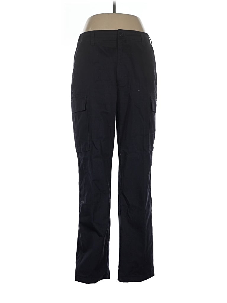 Pre-owned Lands' End Cargo Pants In Black