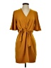 Black Tape_ Solid Tan Casual Dress Size S - photo 1