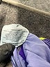 Nike 100% Polyester Stripes Purple Athletic Shorts Size S - photo 4