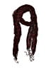 Topshop Plaid Burgundy Scarf One size - photo 1