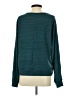 Unbranded 100% Polyester Solid Teal Pullover Sweater Size S - photo 2