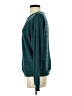 Unbranded 100% Polyester Solid Teal Pullover Sweater Size S - photo 5