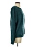 Unbranded 100% Polyester Solid Teal Pullover Sweater Size S - photo 4