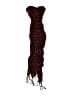 Topshop Plaid Burgundy Scarf One size - photo 2