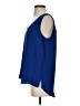 Gibson Blue Sleeveless Blouse Size XS - photo 5