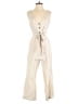 VICI Solid Ivory Jumpsuit Size S - photo 1