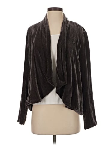 Lavender Brown Cardigan (view 1)