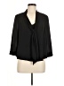 HD in Paris Black 3/4 Sleeve Blouse Size 6 (petite) - photo 1