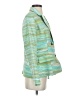 Coldwater Creek Tweed Green Blazer Size 4 - photo 4