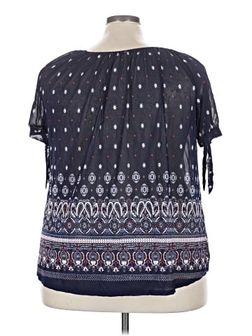 Siren Lily Short Sleeve Blouse (view 2)
