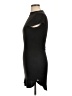 Stella Luce Solid Black Casual Dress Size L - photo 5
