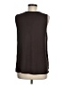 Pleione 100% Polyester Black Sleeveless Top Size M - photo 2