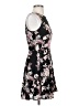 Aqua Floral Black Cocktail Dress Size S - photo 4