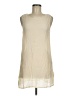 Shein 100% Polyester Solid Ivory Casual Dress Size M - photo 1