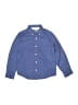 Old Navy Hearts Blue Long Sleeve Button-Down Shirt Size 6 - 7 - photo 1