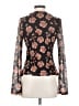BTFBM Brown Long Sleeve Blouse Size S - photo 2