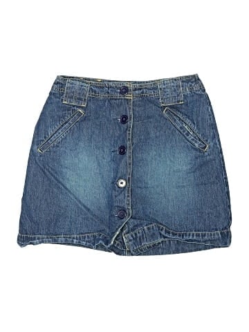 St. John's Bay Denim Skirt (view 1)