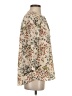 dalia Floral Ivory 3/4 Sleeve Blouse Size S - photo 4