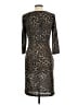 New Directions Animal Print Brown Cocktail Dress Size 12 - photo 2