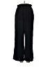Unbranded 100% Polyester Solid Black Casual Pants Size M - photo 1