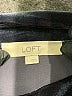 Ann Taylor LOFT Black 3/4 Sleeve Top Size L - photo 7