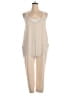 Sincerely Jules Solid Tan Jumpsuit Size XL - photo 1