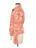 Gap 100% Cotton Camo Orange Jacket Size M - photo 5
