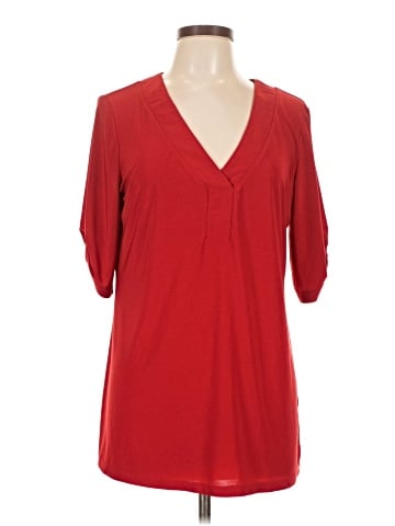Perseption Concept 3/4 Sleeve Blouse (view 1)