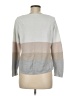 Chico's Color Block Gray Pullover Sweater Size Med (1) - photo 2