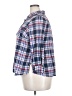 Catherines 100% Cotton Plaid Blue 3/4 Sleeve Button-Down Shirt Size 2X (petite) - photo 5