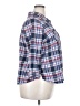 Catherines 100% Cotton Plaid Blue 3/4 Sleeve Button-Down Shirt Size 2X (petite) - photo 4