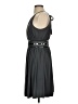 Apt. 9 Solid Gray Cocktail Dress Size XS (petite) - photo 5