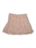 Pink Lily 100% Polyester Floral Yellow Casual Skirt Size S - photo 1