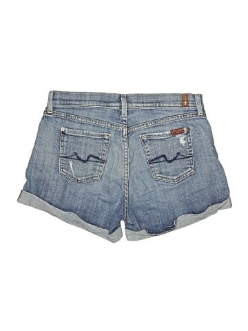 7 For All Mankind Denim Shorts (view 2)