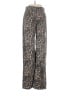 Amisu Animal Print Gold Casual Pants Size 34 waist - photo 1