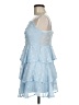 Trixxi 100% Polyester Blue Cocktail Dress Size M - photo 5