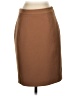 Halogen Solid Brown Formal Skirt Size 2 (petite) - photo 1