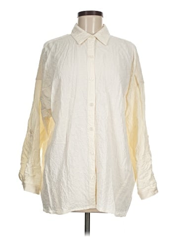 Max Studio Long Sleeve Button-Down Shirt (view 1)