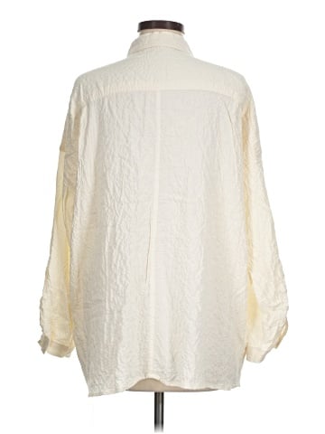 Max Studio Long Sleeve Button-Down Shirt (view 2)