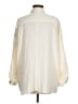 Max Studio Color Block Ivory Long Sleeve Button-Down Shirt Size M - photo 2