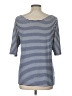 Unbranded Blue 3/4 Sleeve Top Size L (estimated) - photo 2