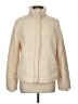 Thread & Supply Solid Ivory Faux Fur Jacket Size M - photo 1