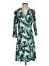 IMAN Tropical Green Casual Dress Size S - photo 1