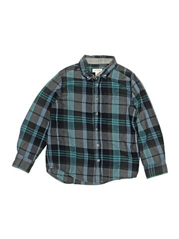 Cat & Jack Long Sleeve Button-Down Shirt (view 1)